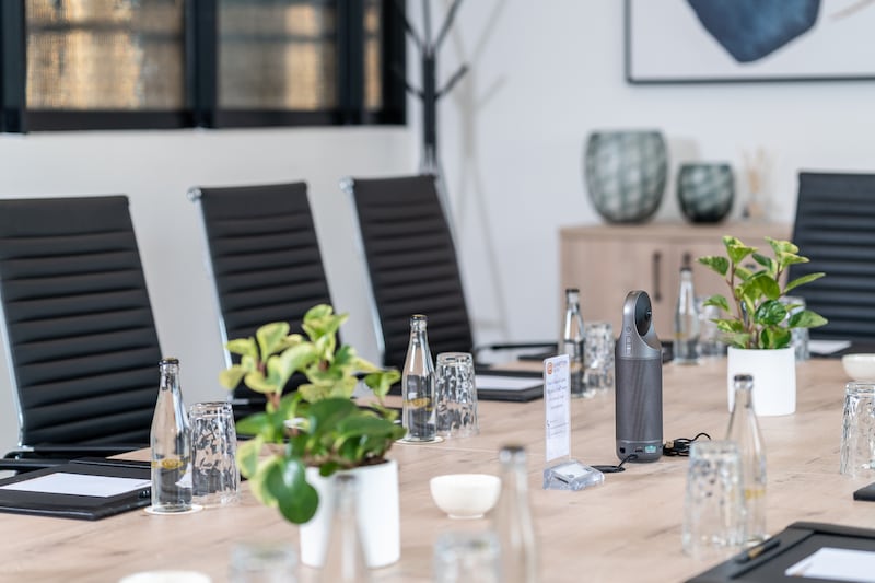 An Acsiopolis boardroom.
