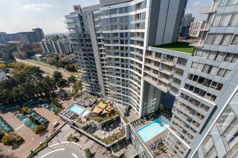 The Acsiopolis precinct in Sandton, Johannesburg.