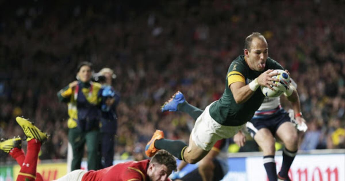 Springboks Amazing Try Blast from the past: Du Preez try sends Springboks into semis