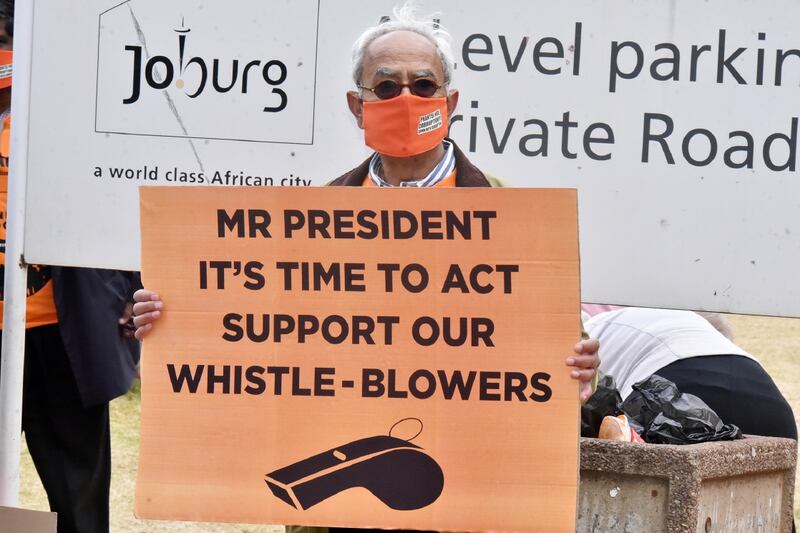 The Active Citizen Movement calls for the protection of whistle-blowers. August 11, 2021.