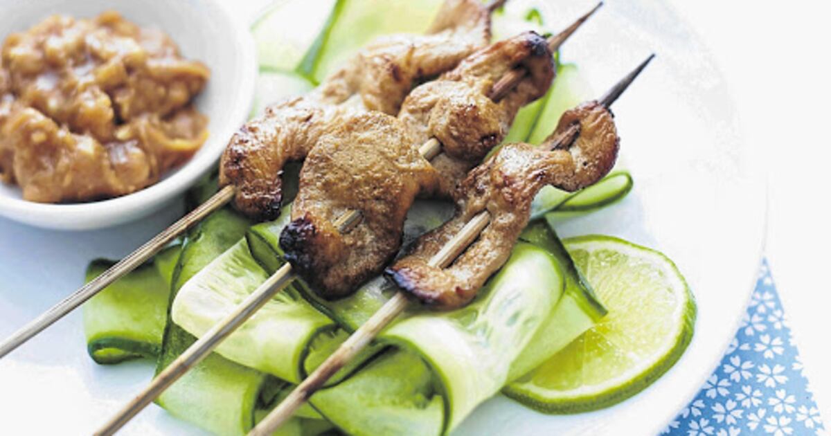 Satsy Stick One Tonight's Supper: Thai satay sticks